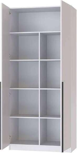 Шкаф распашной с полками Феникс, кашемир