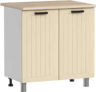 МК Аленушка Н 800 Орхидея Крем, скоба черная (со столешницей)