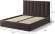 Кровать с подъемным механизмом Лира 160х200, темно-коричневый