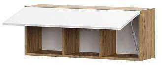 Шкаф навесной Милан (SV-Мебель) Белый