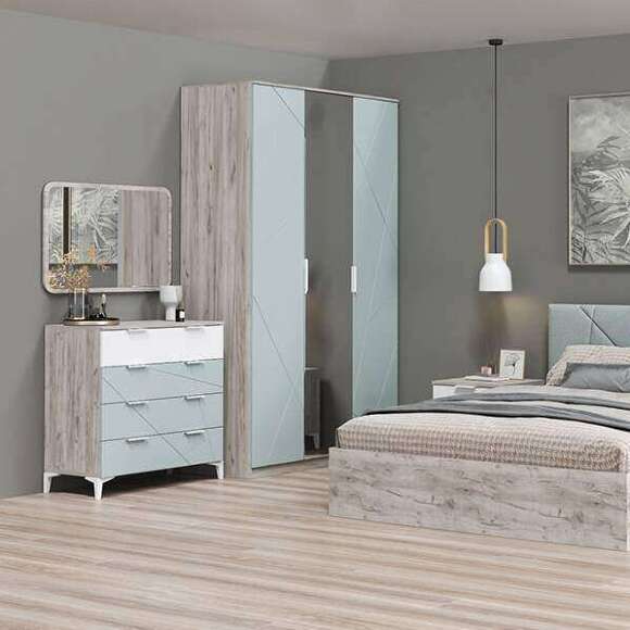 Шкаф-пенал Лагуна (MLK)