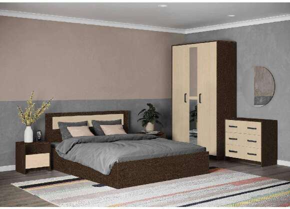 Комод Соня, Венге, дуб молочный Комод Соня, Венге, дуб молочный