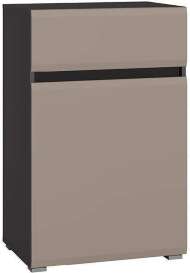 Комод Сидней 16.231.02, Антрацит, Веллюто Капучино