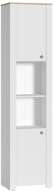 Джастин Шкаф торцевой 16.306 белый/дуб белый