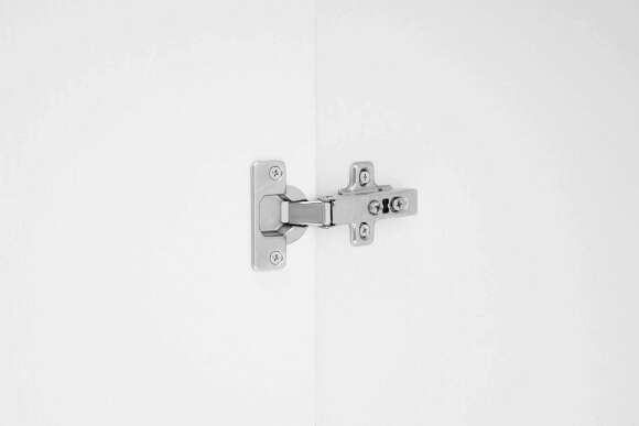 Шкаф распашной с наполнением (3 полки + штанга) ШК 5 (800), Белый