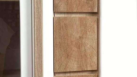 Гостиная Дора комплектация 2 дуб сонома/белый глянец Гостиная Дора комплектация 2 дуб сонома/белый глянец