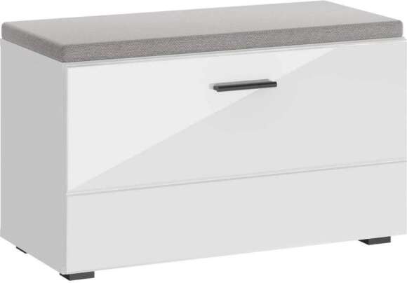 Тумба для обуви Gloss белый глянец / белый