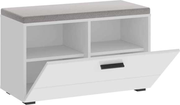 Тумба для обуви Gloss белый глянец / белый