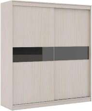 Сити 11-1 шкаф Белая Аляска / Черный Сити 11-1 шкаф Белая Аляска / Черный