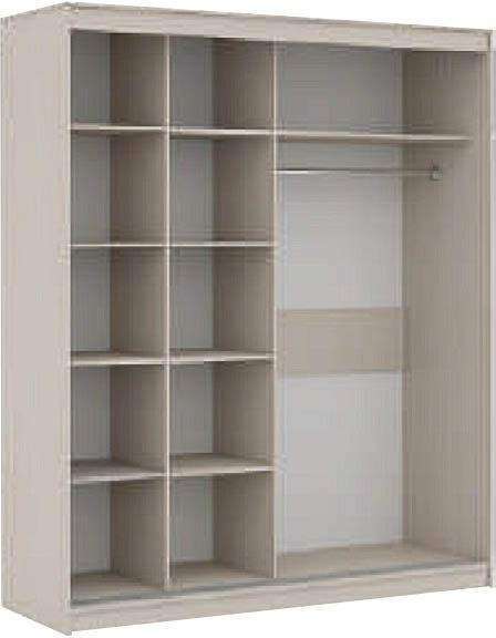 Сити 11-1 шкаф Белая Аляска / Черный Сити 11-1 шкаф Белая Аляска / Черный