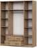 Шкаф для одежды ШК-1 (Арника) Дуб золотой