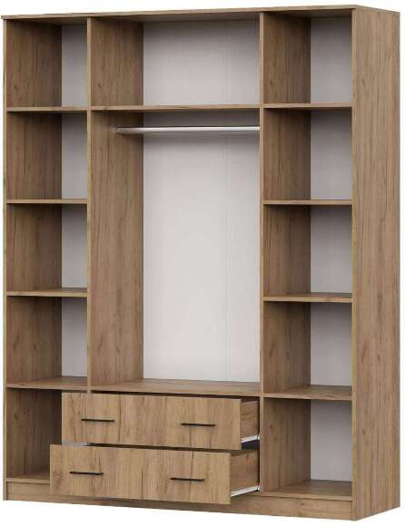 Шкаф для одежды ШК-1 (Арника) Дуб золотой