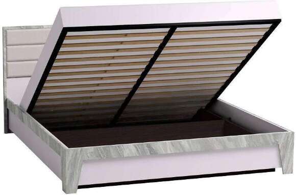 Кровать с подъемным механизмом Айрис 306 Люкс 180х200, статуарио