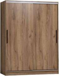 Шкаф-купе Strike 1600 без зеркал Глазов-мебель (Дуб табачный Сraft)