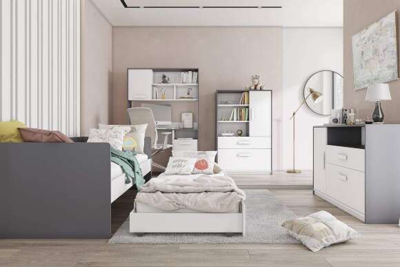 Стол письменный Кэнди КС-1, Белый Стол письменный Кэнди КС-1, Белый