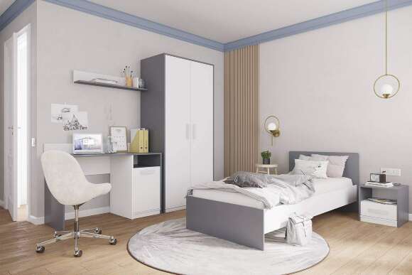 Стол письменный Кэнди КС-1, Белый Стол письменный Кэнди КС-1, Белый