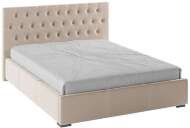 Кровать с ортопедическим основанием Октавия 160х200, Бежевый Кровать с ортопедическим основанием Октавия 160х200, Бежевый