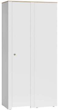 Джастин Шкаф угловой 13.229 белый/дуб белый