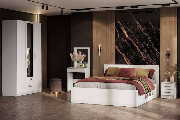 Стол туалетный Бали, Белый шагрень Стол туалетный Бали, Белый шагрень