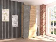 Аллегро 10 шкаф / Дуб Крафт золотой/Камень темный Аллегро 10 шкаф / Дуб Крафт золотой/Камень темный