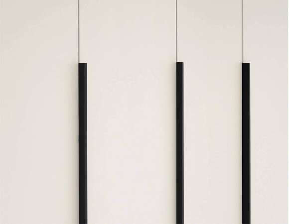 Шкаф распашной с наполнением (13 полок + 2 ящика) ШК 5 (1600), Меланж