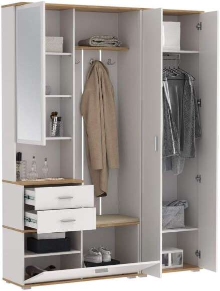 Прихожая модульная Антре 1 Белый Прихожая модульная Антре 1 Белый