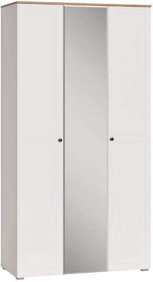 Шкаф для одежды 13.336.03, Белый шагрень, Дуб золотой Шкаф для одежды 13.336.03, Белый шагрень, Дуб золотой