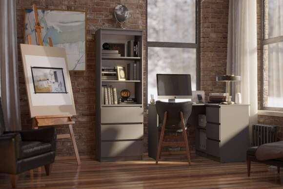 Стеллаж Челси графит