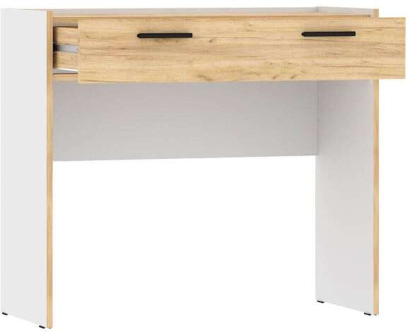 НМ 011.40 Стол туалетный Оттавия Белый/Дуб золотой НМ 011.40 Стол туалетный Оттавия Белый/Дуб золотой