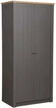 Шкаф для одежды Прованс (Олмеко) 37.03 серый