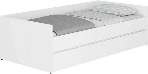 Кровать-трансформер с матрасом-трансформером Симпл КР-51, белый