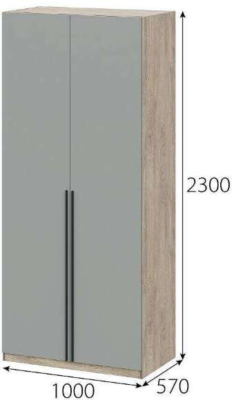 Шкаф двухстворчатый Этна 100 Шкаф двухстворчатый Этна 100
