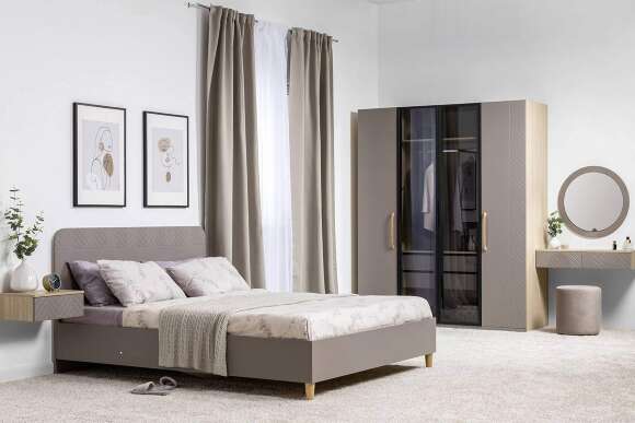 Пуф 14.07 Велутто 08, Светло-серый