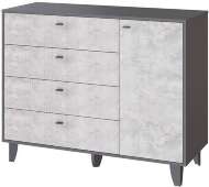 Комод Катрин-13, Графит, Мальта