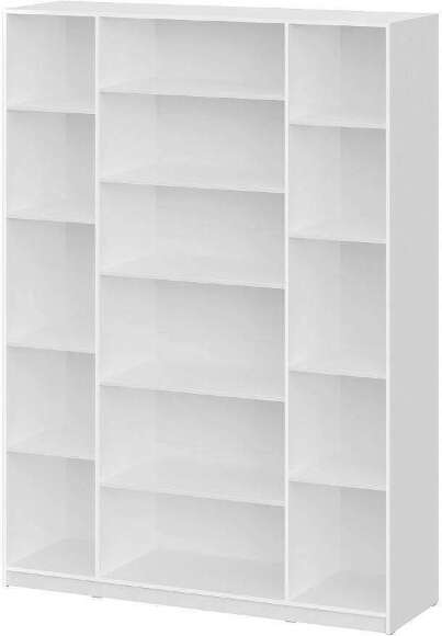 Шкаф распашной с наполнением (13 полок) ШК 5 (1600), Белый