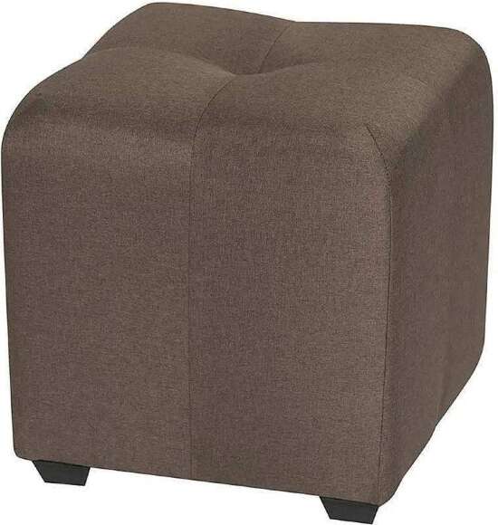 Пуф Николь Коричневый рогожка