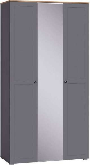 Шкаф для одежды 13.336.03, Серый графит, Дуб золотой Шкаф для одежды 13.336.03, Серый графит, Дуб золотой