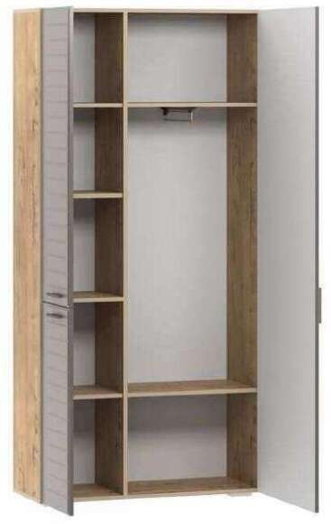 Прихожая Livorno 1 /дуб бунратти / софт графит Прихожая Livorno 1 /дуб бунратти / софт графит