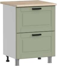 МК Аленушка Н2Я 600 Астра Фисташка,скоба черный (со столешницей) МК Аленушка Н2Я 600 Астра Фисташка,скоба черный (со столешницей)