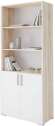 Шкаф-стеллаж Квартет ТЭКС (Дуб Сонома/Белый) Шкаф-стеллаж Квартет ТЭКС (Дуб Сонома/Белый)