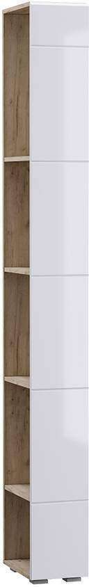 Сталлаж Лайн 10.141, Дуб серый, Белый Сталлаж Лайн 10.141, Дуб серый, Белый