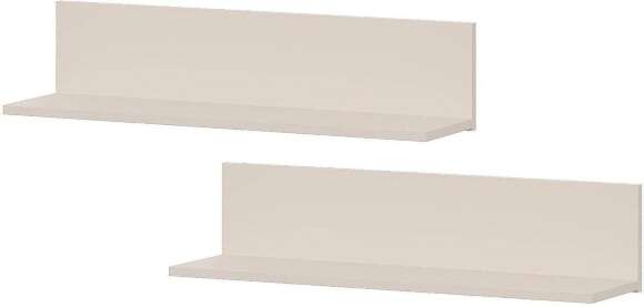 Калипсо полка навесная комплект 2 шт. / Меланж