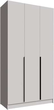 Распашной шкаф Мадрид 1,2, Белый Распашной шкаф Мадрид 1,2, Белый