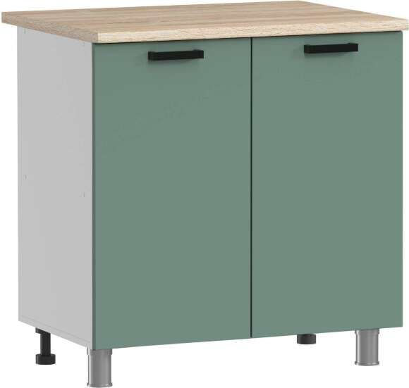 МК Аленушка Н 800 Орешник, Матовая Мята,скоба черный