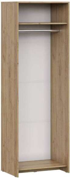 Шкаф двухстворчатый Глория дуб золотой / камень тёмный