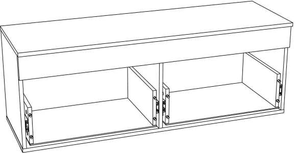 НМ 040.72 Тумба Livorno /дуб бунратти / софт графит НМ 040.72 Тумба Livorno /дуб бунратти / софт графит
