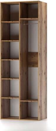 Харди шкаф двухдверный Дуб Делано Темный / Супермат Джелато Харди шкаф двухдверный Дуб Делано Темный / Супермат Джелато