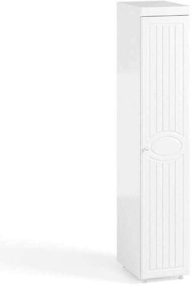 Шкаф-пенал 1дв. (гл.560) Монако МН-33 белое дерево