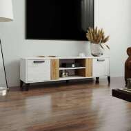 Тумба ТВ Парус-7 (ТЭКС) Дуб Крафт белый/Дуб Крафт табачный Тумба ТВ Парус-7 (ТЭКС) Дуб Крафт белый/Дуб Крафт табачный