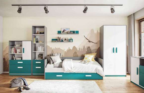 Полка навесная Кэнди КП-1 (Домани) Океан Полка навесная Кэнди КП-1 (Домани) Океан